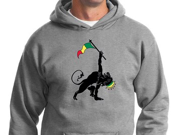 Rasta Triangle Hoodie TRIANGLE-PC90H