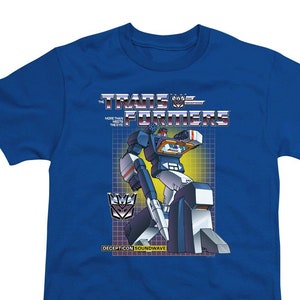 Transformers Soundwave Kid's Royal T-Shirts