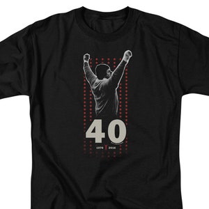 Rocky Celebrating 40 Years Black Shirts