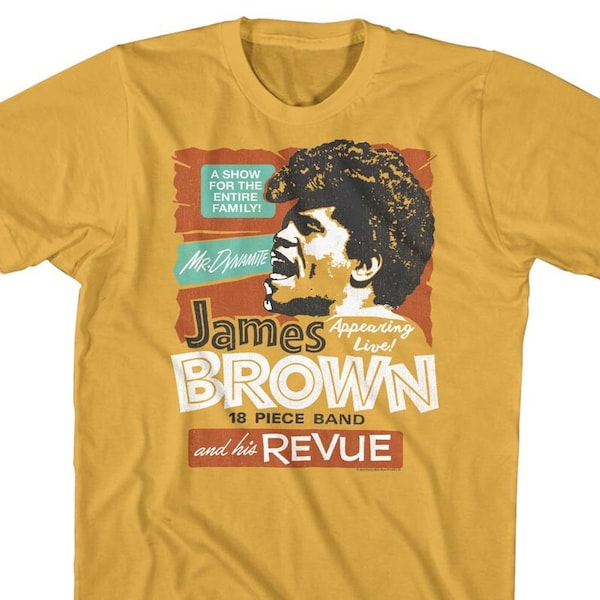 James Brown and His Revue Gold Shirts