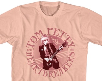 Tom Petty and the Heartbreakers Circle Logo Peach Shirt - Etsy