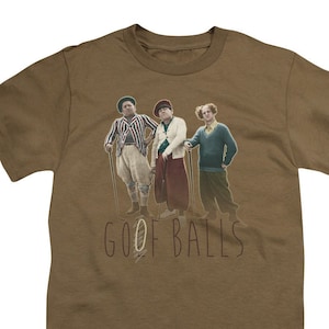 Three Stooges Goof Balls Kid&#39;s Safari T-Shirts