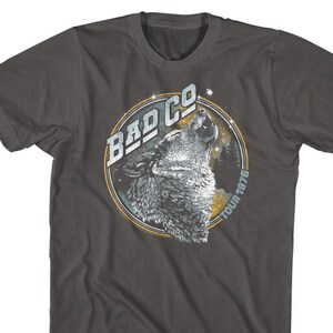 Bad Company Bad Wolf Charcoal Grey Shirt