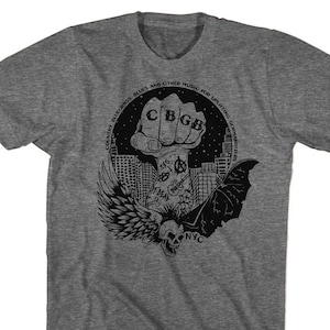 CBGB NYC Heather Grey Shirt