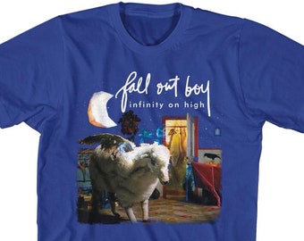 Fall Out Boy Infinity On High Royal Blue Shirts