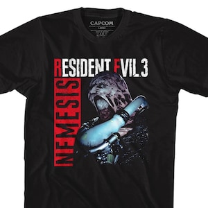 Resident Evil 3 Nemesis Black Shirts