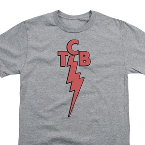 Elvis Presley TCB Kid&#39;s Athletic Heather T-Shirts