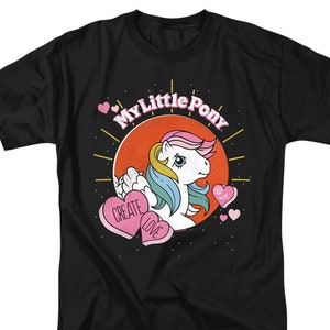 My Little Pony Create Love Black Shirts