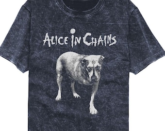 Alice in Chains Tripod Navy Blue Shirt - Etsy