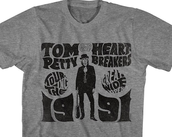 Tom Petty Heartbreakers 1991 Tour T-Shirt - Officially Licensed