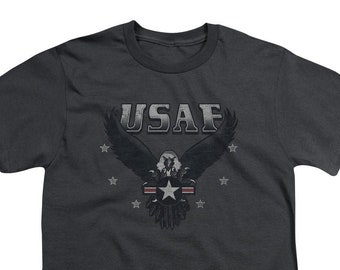 U.S. Air Force Eagle Kid's Charcoal T-Shirts