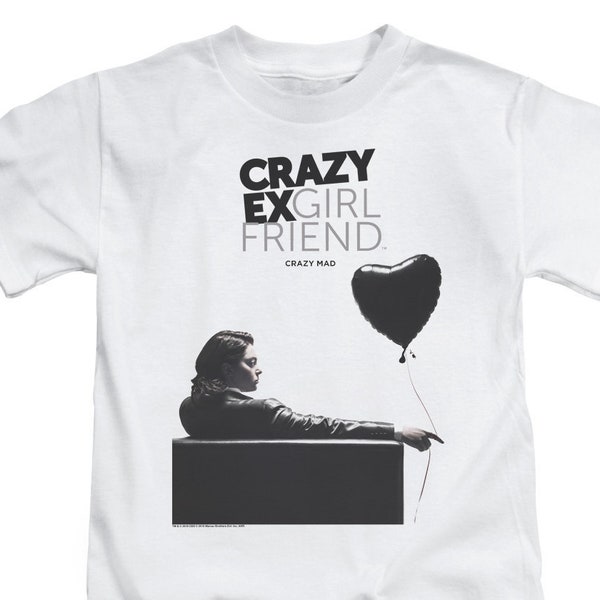 Crazy Ex Girlfriend Crazy Mad Kid's White T-Shirts