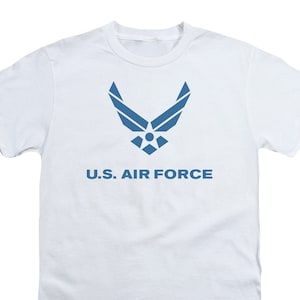 U.S. Air Force Logo Kid&#39;s White T-Shirts
