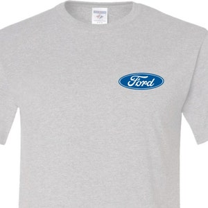 Men&#39;s Ford Shirt Ford Oval Pocket Print Tall Tee T-Shirt 18147E9-PC61T