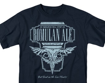Star Trek Romulan Ale Navy Shirts