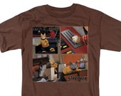 Star Trek Cat Warp Speed Collage Coffee Shirts