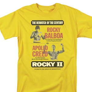 Rocky II Rocky vs Apollo Rematch Yellow Shirts