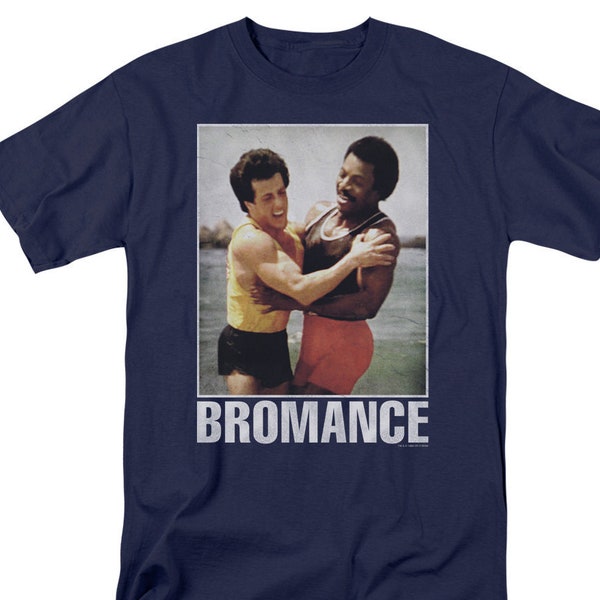 Rocky Balboa and Creed Bromance Navy Shirts