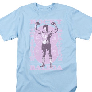 Rocky Flexing Light Blue Shirts