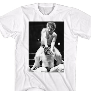 Andre The Giant Cracked Neck White Shirts
