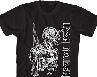 Iron Maiden Somewhere In Time Black Shirts