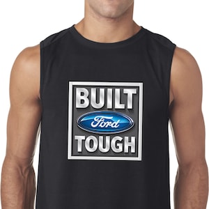 Men&#39;s Built Ford Tough Sleeveless Tank Top 10828HD2-42700