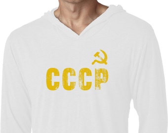 CCCP Insignia Lightweight Hoodie T-Shirt INSIGNIA-NL6021
