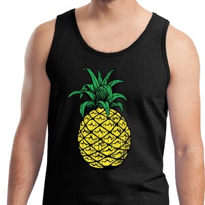 Herren Distressed Ananas Tank Top PINEAPPLE-2200