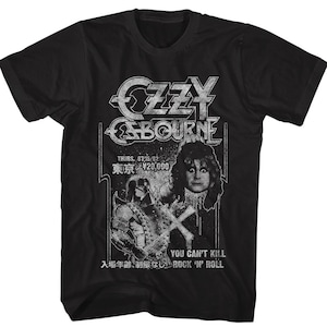 Ozzy Osbourne Executioner Black Shirts