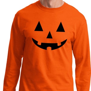 jack o lantern long sleeve shirt