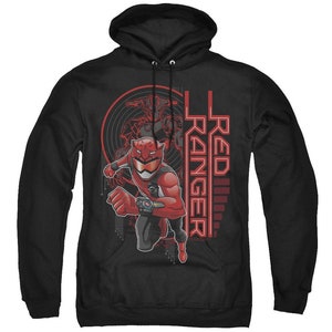 Power Rangers Red Ranger Black Shirts