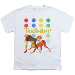 Twister Old School Kid&#39;s White T-Shirts