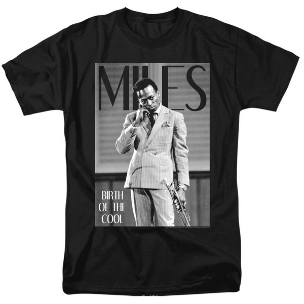 Miles Davis Birth Of The Cool Black Shirts