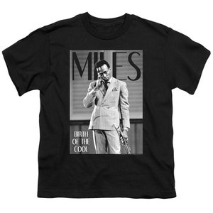 Miles Davis Birth Of The Cool Kid&#39;s Black T-Shirts