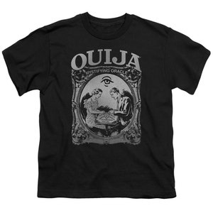 Ouija Mystifying Oracle Kid&#39;s Black T-Shirts