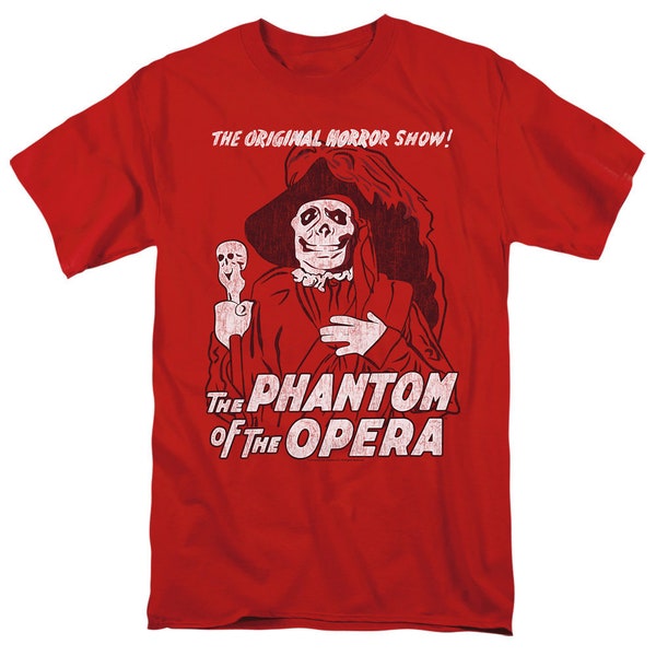 The Phantom of the Opera Original Horror Red Shirts