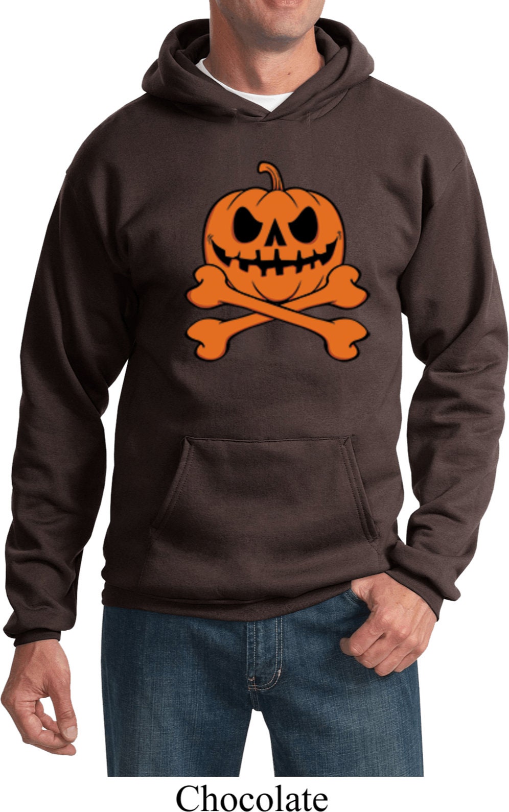 Halloween Pumpkin Skeleton Hoodie 18774-PC90H | Etsy