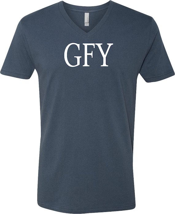 Buy GFY Adult V-neck T-shirt GFY-N3200 Online in India - Etsy