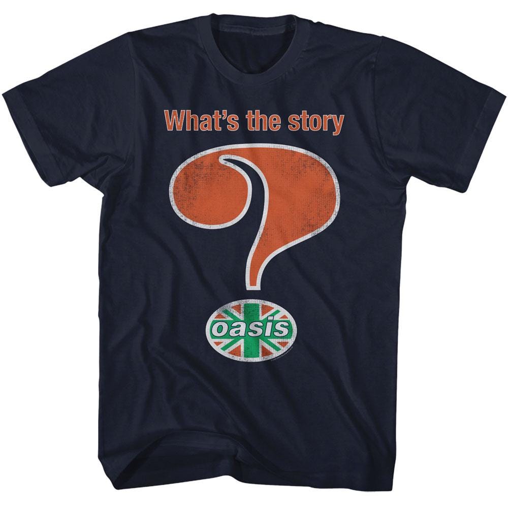 Oasis What's the Story Navy Blue Shirts - Etsy