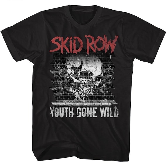 Skid Row Youth Gone Wild T-shirt: Officially Licensed Graffiti