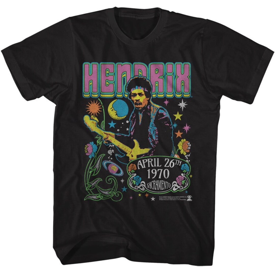 Jimi Hendrix tie-dye T-shirt in size Medium