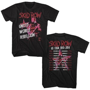 Skid Row Sttg 91 Black Adult T-shirt - Etsy