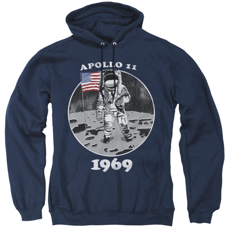 NASA Apollo 11 Man on the Moon Navy Shirts - Etsy
