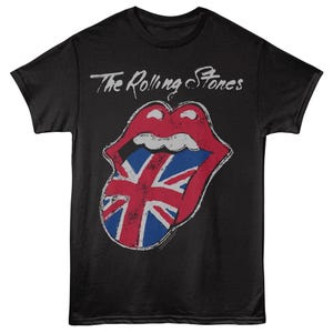 Rolling Stones Painted UK Tongue Shirts