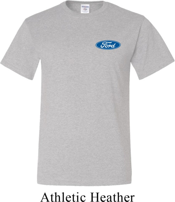 Men's Ford Shirt Ford Oval Pocket Print Tall Tee T-shirt