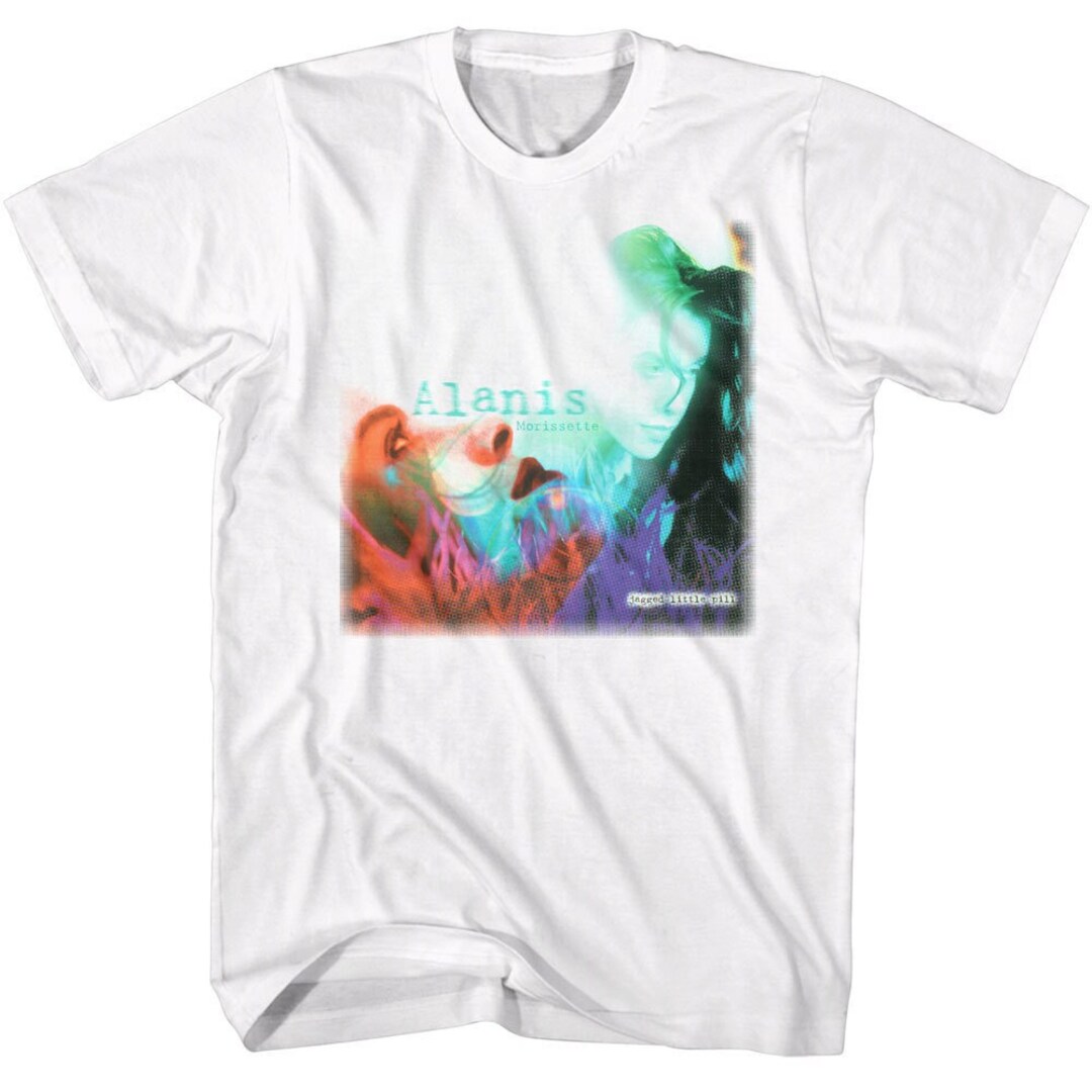 Alanis Morissette Jagged Little Pill Album White Shirt - Etsy