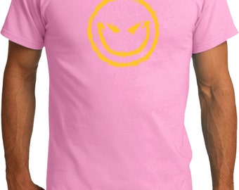 ★23SS★【COVERNAT】★Grocery Smile T-Shir.t★関税込★ Halloween Evil Smiley Face Organic T-shirt 09214E5-PC50ORG