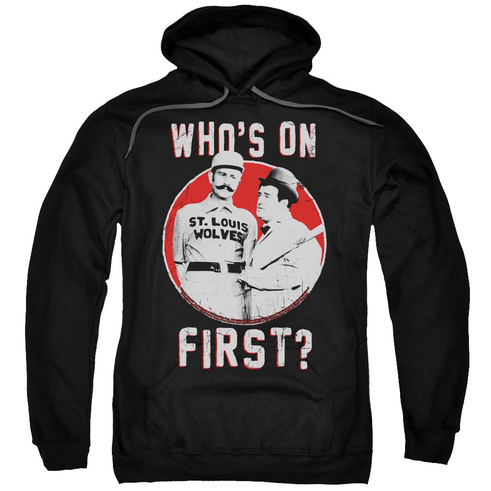 Abbott & Costello Who's on First Black Shirts - Etsy