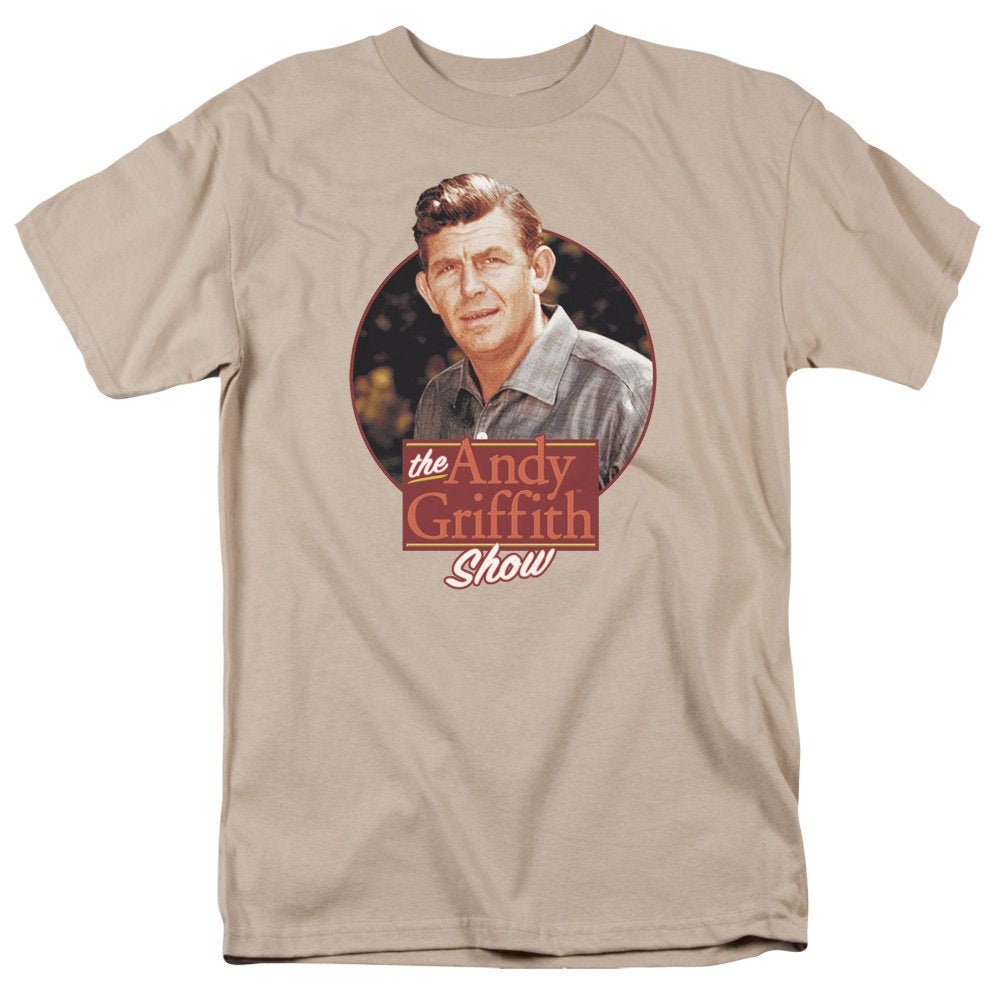 Andy Griffith Show Andy Taylor Portrait Sand Shirts