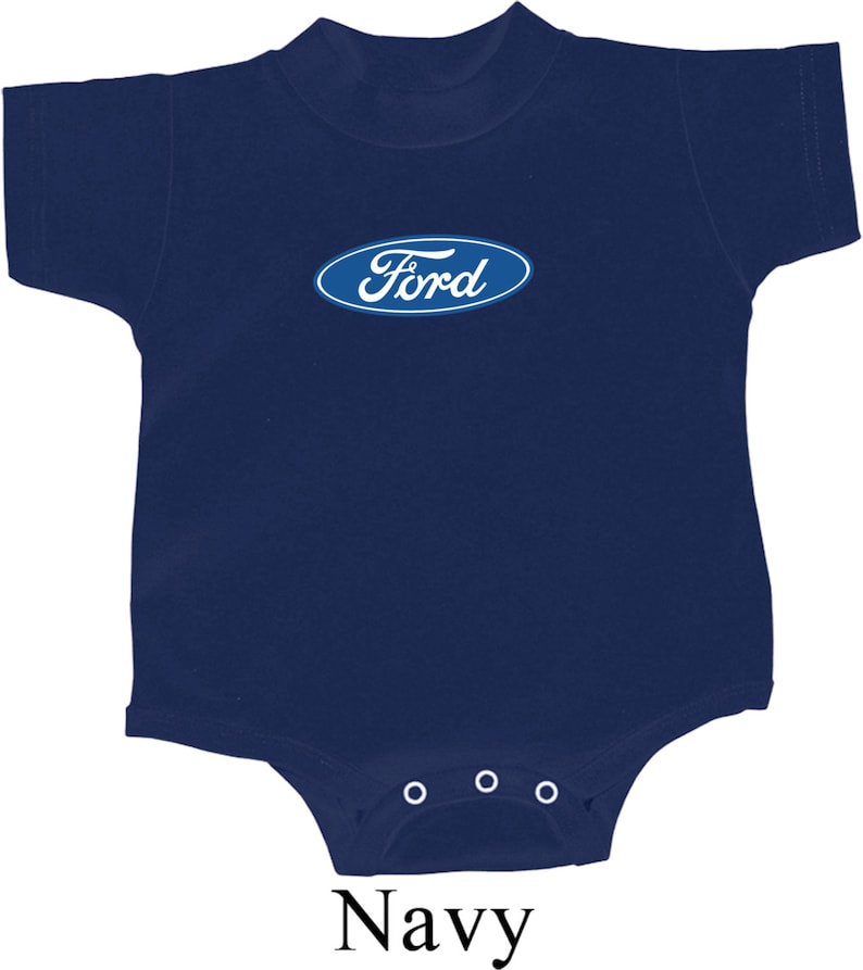 Babies Ford Oval Middle Print Onesie 18147E94438 Etsy